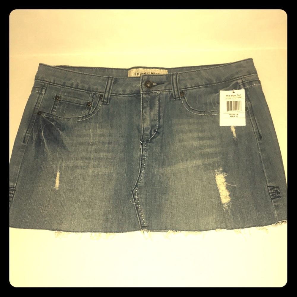 Jean skirt NWT